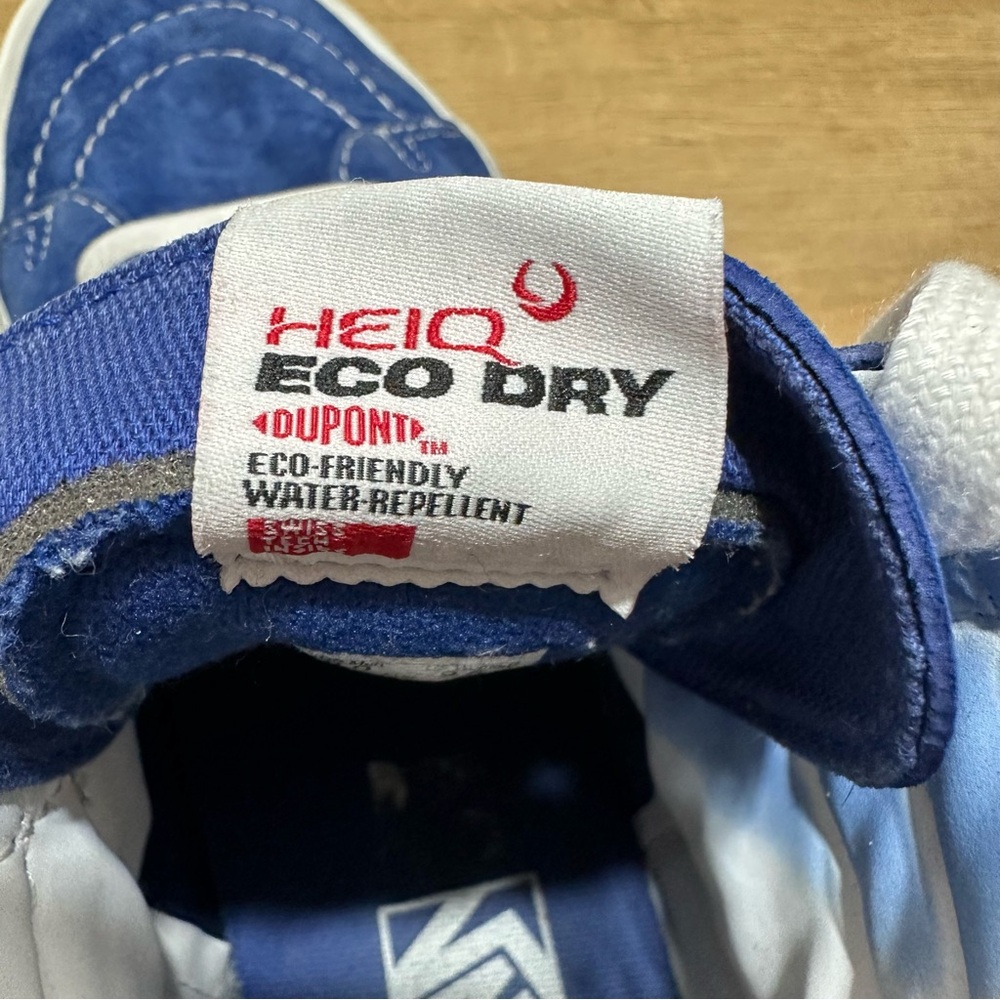 Vans HEIQ Eco Dry Sk8 Suede Hi Top Lace Up Sneaker Skater - Picture 12 of 13